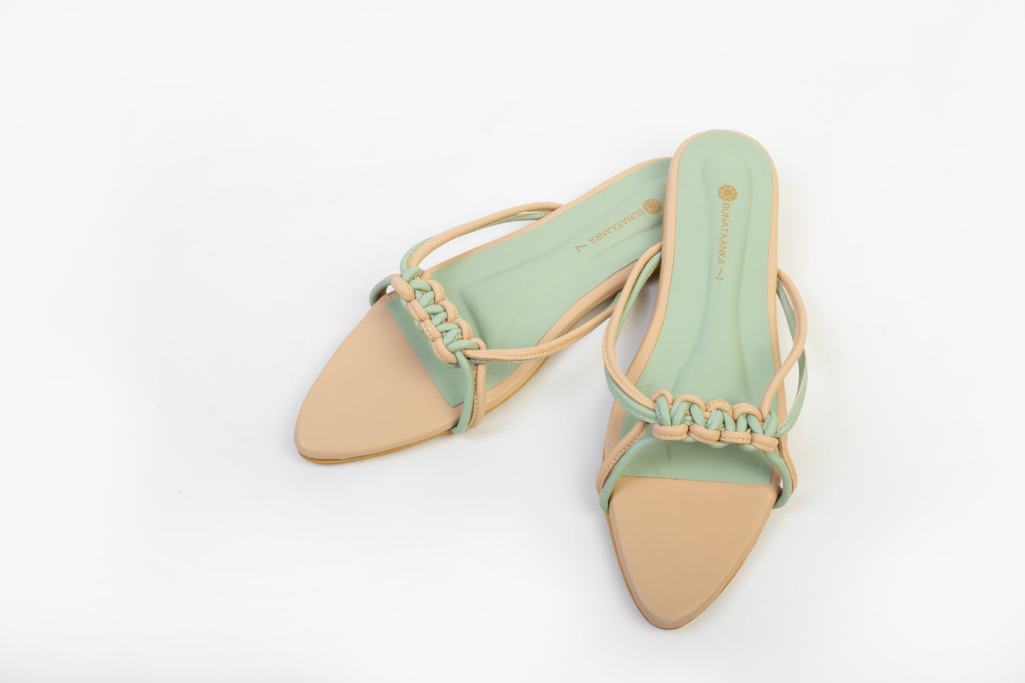 Fleur - Beige & Blue