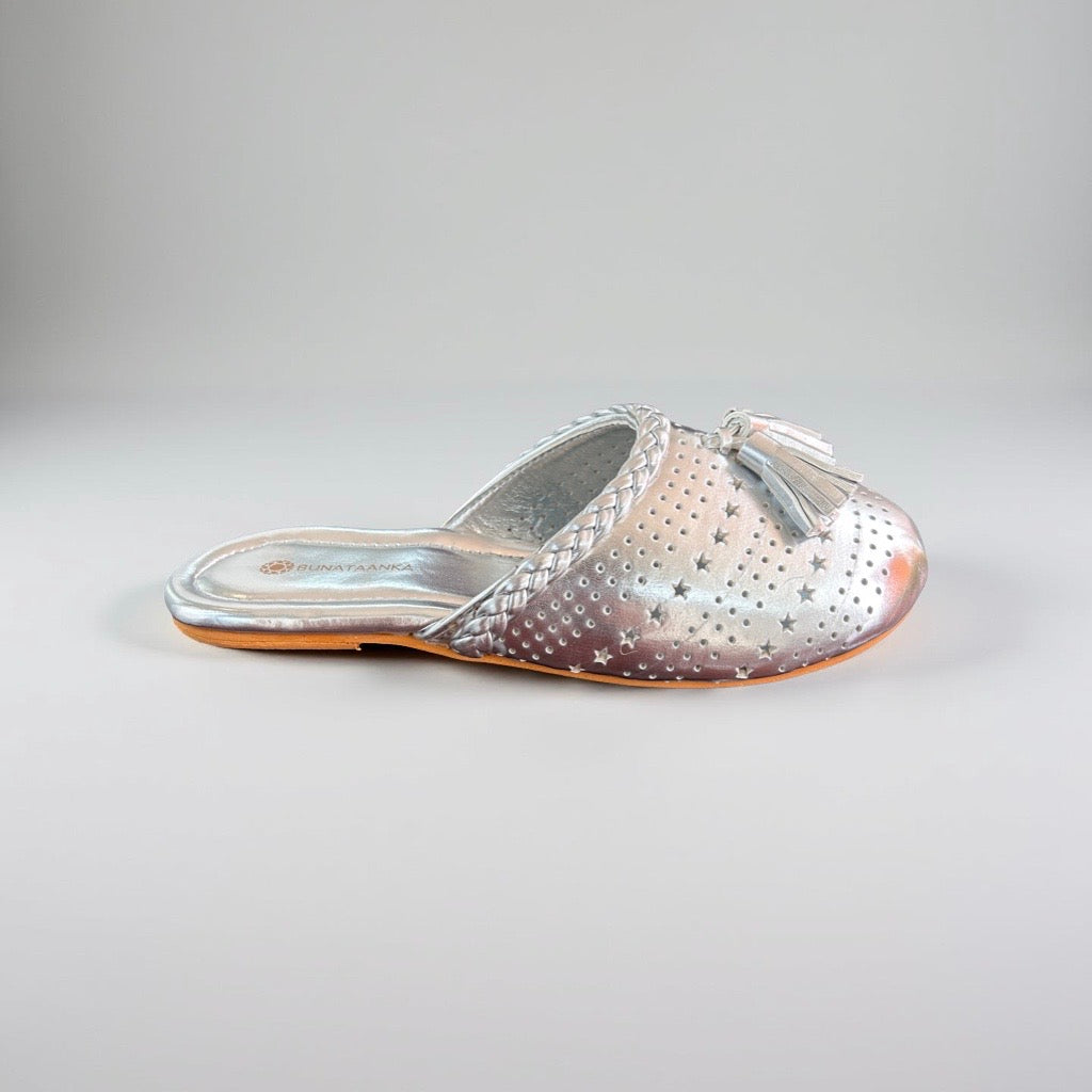 Half Shoes Silver - Kids