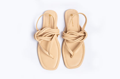 Infinity Sandals - Beige