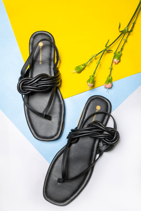 Infinity Sandals - Black