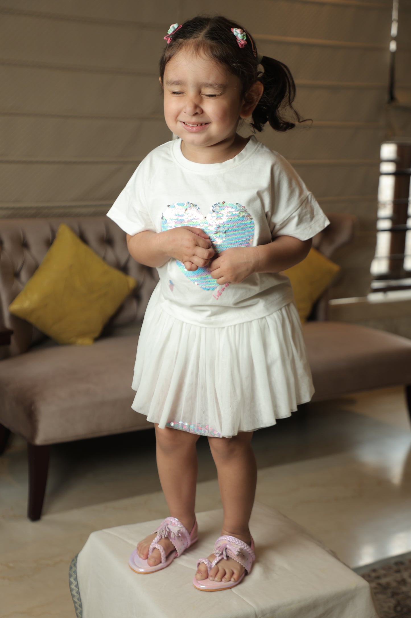 Pink Delight Kolhapuri Sandal