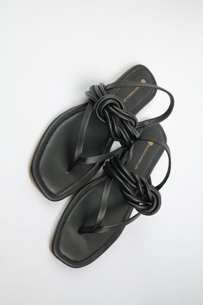 Infinity Sandals - Black
