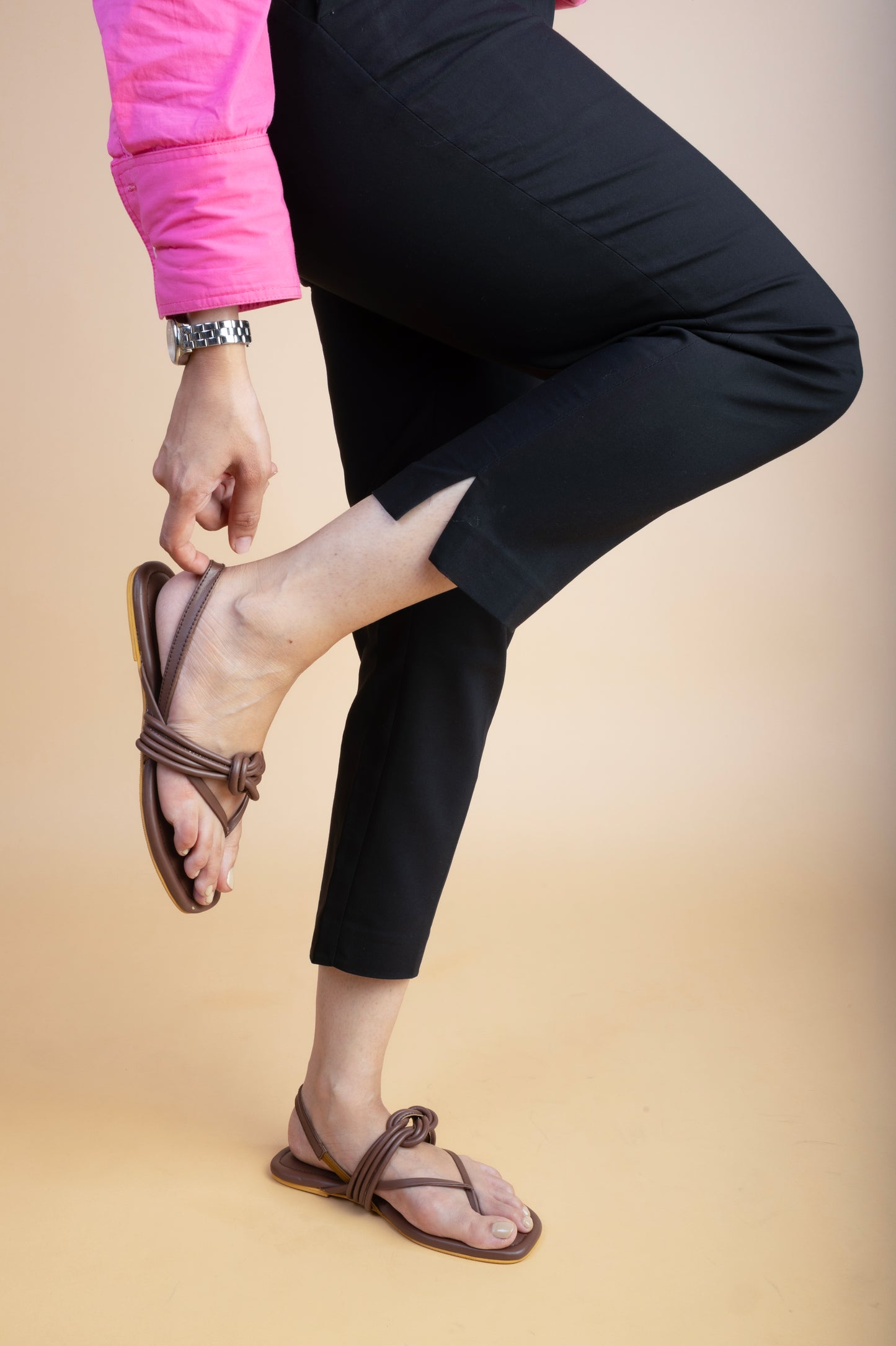 Infinity Sandals - Brown