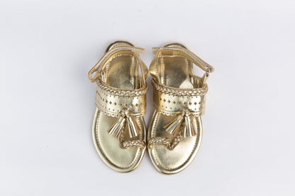 Golden Delight Kolhapuri Sandal