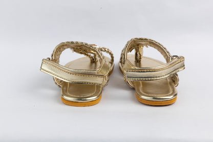 Golden Delight Kolhapuri Sandal
