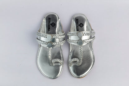 Silver Symphony Kolhapuri - Girls